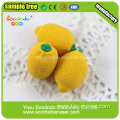 lemon eraser fancy design as stationery